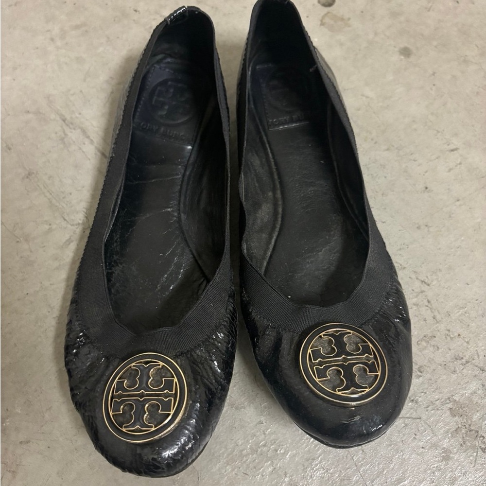 Tory Burch Caroline Ballet Flats Black